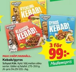 Kebab/gyros