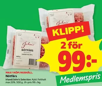 Nötfärs