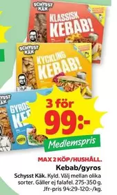 Kebab/gyros