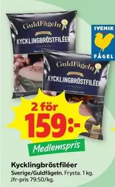 Guldfågeln - Kycklingbröstfiléer