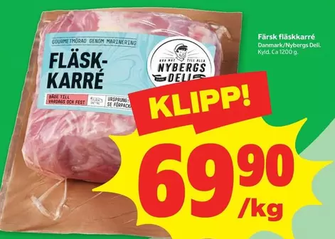 Nybergs Deli - Fläskkarré