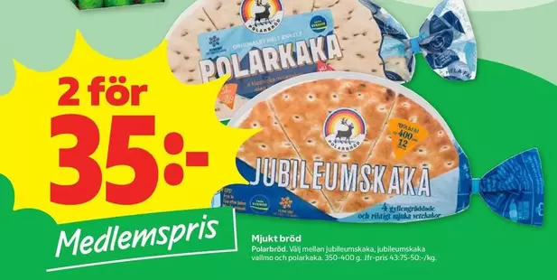 Polarbröd - POLARKAKA JUBILEUMSKAKA