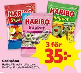 Haribo - Godispåsar
