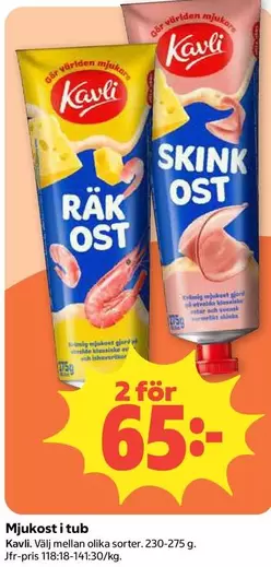 kavli - Mjukost i tub