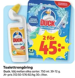 Duck - Toalettrengöring