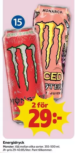Monster - Energidryck