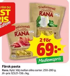 Rana - Färsk pasta
