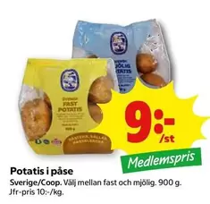 Potatis i påse