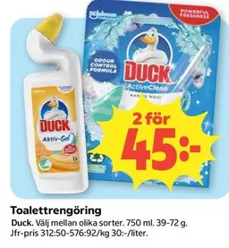 Duck - Toalettrengöring