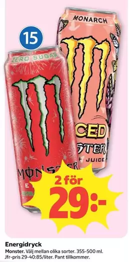 Monster - Energidryck