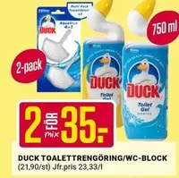 Duck - TOALETTRENGÖRING/WC-BLOCK