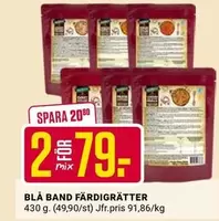 Blå Band - BLÅ BAND FÄRDIGRÄTTER