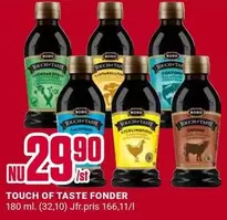 Touch of taste - TOUCH OF TASTE FONDER