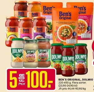 Original Rice & Dolmio Sauces