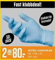 NITRIL HANDSKAR