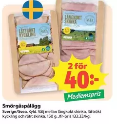 Svea - Smörgåspålägg