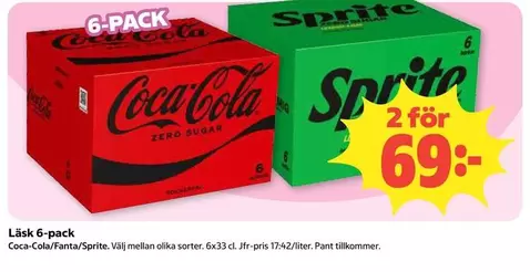 coca-cola - L
k 6-pack
