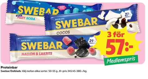 Dalblads - Proteinbar