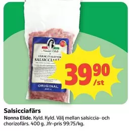 Salsicciafärs