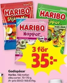Haribo - Godispåsar