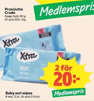 Coop - Baby wet wipes