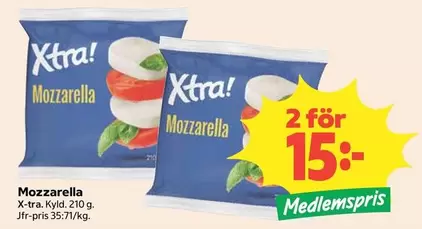 X-tra - Mozzarella