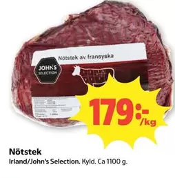 Nötstek av fransyska