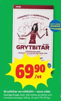 Coop - Grytbitar av nötkött