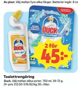Duck - Toalettrengöring
