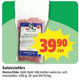 Salsicciafärs