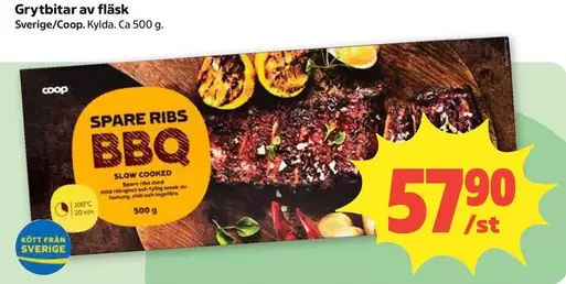 Coop - Grytbitar av fläsk