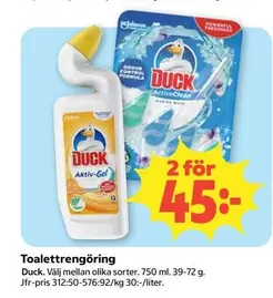 Duck - Toalettrengöring