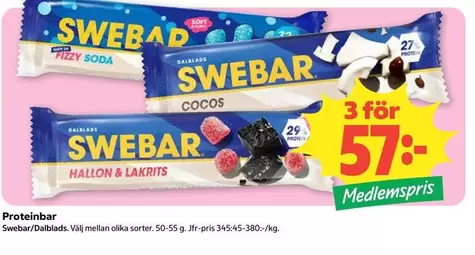 Dalblads - Proteinbar