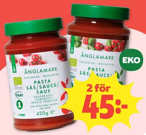 Änglamark - PASTA SÅS/SAUCE