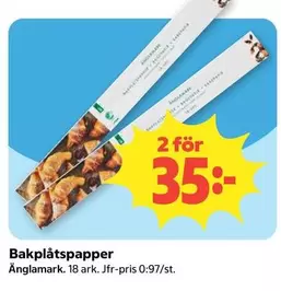 Änglamark - Bakplåtspapper