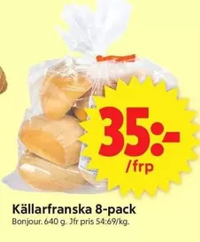Bonjour - Källarfranska