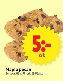 Bonjour - Maple pecan