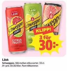 Schweppes - LÄSK