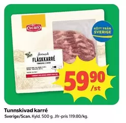 Scan - Tunnsksivad karré