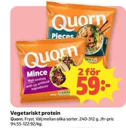 Quorn - Vegetariskt protein