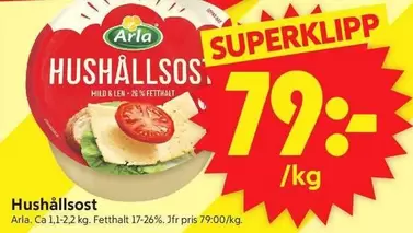 Arla - Hushållsost