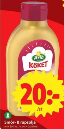 Arla - Smör- & rapsolja