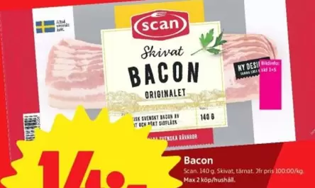 Scan - Skivat Bacon Originalet
