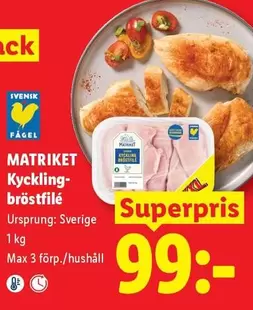 Kycklingbröstfilé