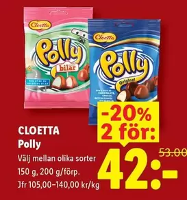 Cloetta - Polly