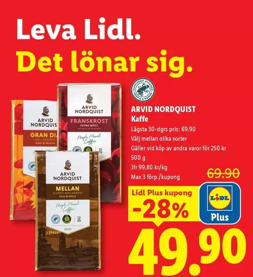 Arvid Nordquist - Kaffe