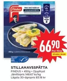 Findus - STILLAHAVSSPÄTTA