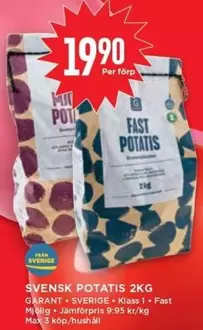 Garant - SVENSK POTATIS