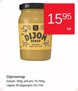 Garant - Dijon senap
