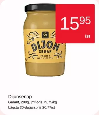 Garant - Dijonsenap